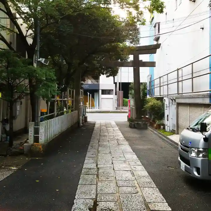 御田八幡神社の鳥居