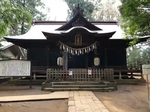 氷川女體神社の本殿