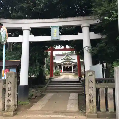 天沼八幡神社の鳥居