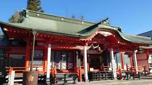 深志神社の本殿