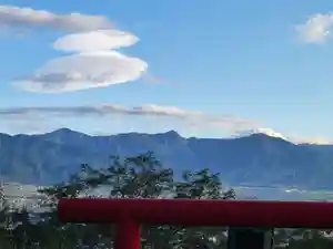 差出磯大嶽山神社 仕事と健康と厄よけの神さまの景色(2021年10月16日(土) 16時49分56秒投稿)