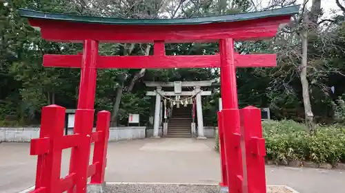 千束八幡神社の鳥居