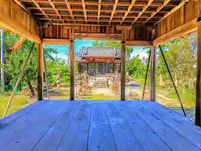 神明社（西鵜之本）の本殿・本堂