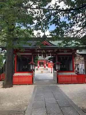 馬橋稲荷神社の山門・神門