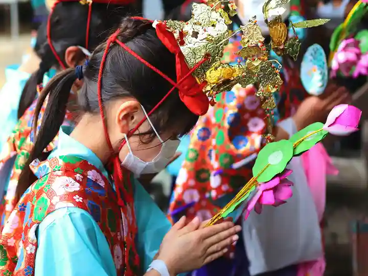 三津厳島神社のお祭り