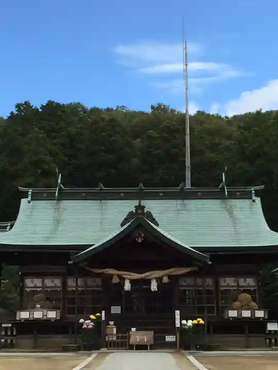 安仁神社の本殿・本堂