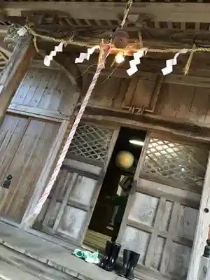 諏訪神社の本殿・本堂