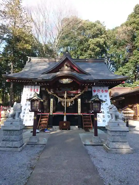薬師寺八幡宮の本殿・本堂