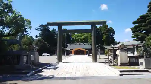 石川護國神社の鳥居