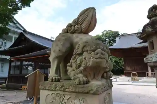 松江神社の狛犬