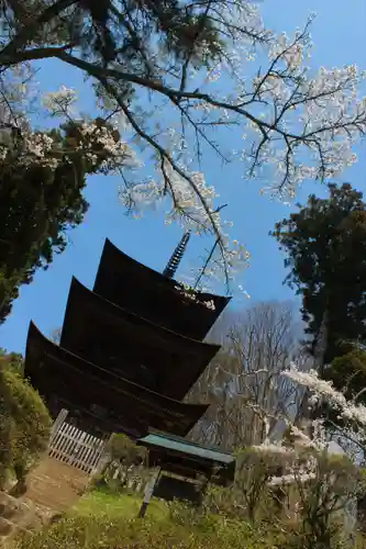 国宝 大法寺の塔