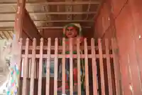 川辺八幡神社の山門・神門