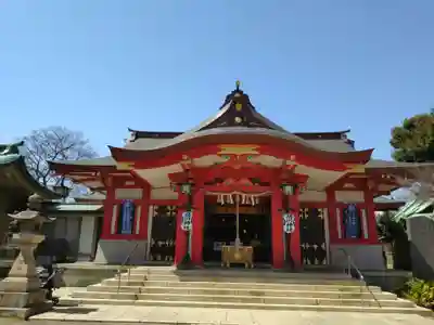 品川神社の本殿・本堂