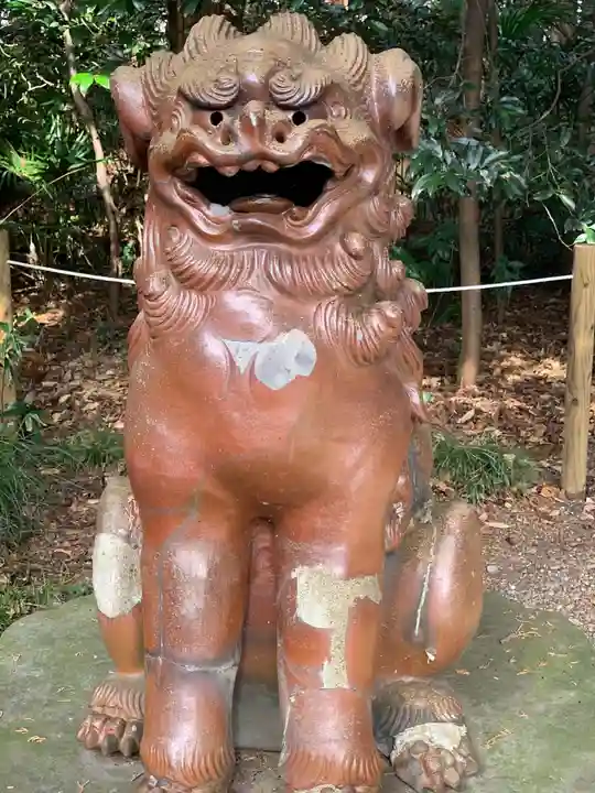 常磐神社の狛犬