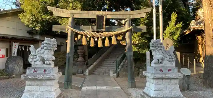 星宮神社の鳥居