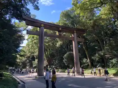 明治神宮の鳥居