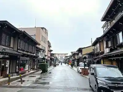 櫻山八幡宮の周辺