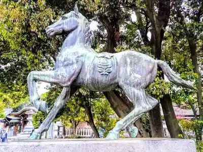 城山八幡宮の狛犬