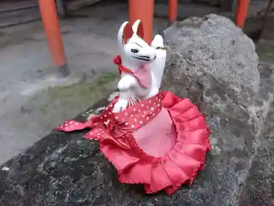 鐘塚稲荷神社の狛犬