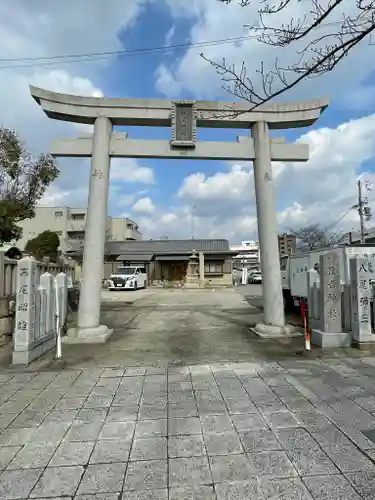 兵庫住吉神社の鳥居