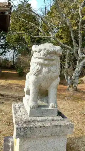 龍泉寺の狛犬