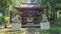弓削神社の山門・神門