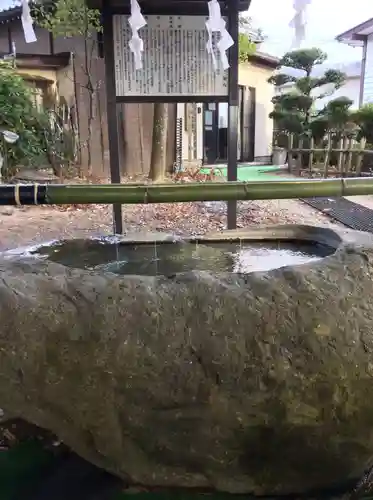 鹿島神社の手水