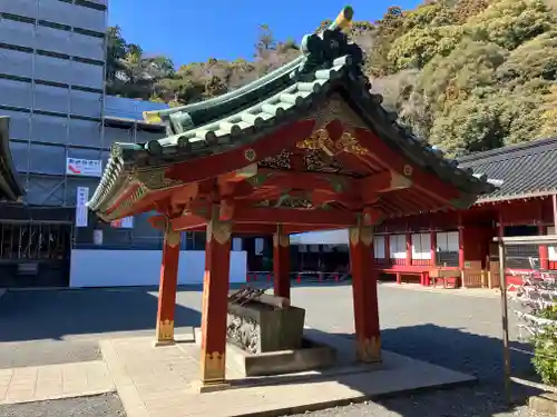 静岡浅間神社の手水舎
