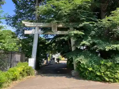 簳幹八幡宮の鳥居