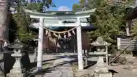 鹿苑神社の鳥居