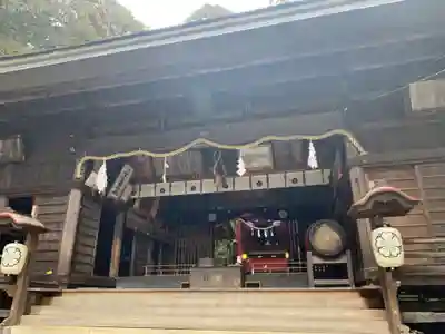 河口浅間神社の本殿・本堂