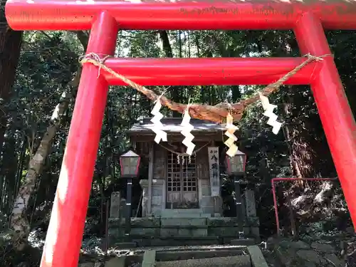 諏訪神社の鳥居