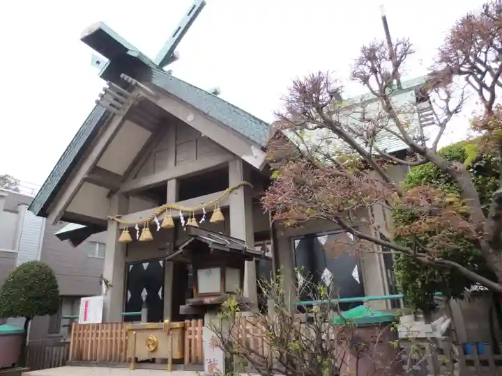 簸川神社の本殿・本堂