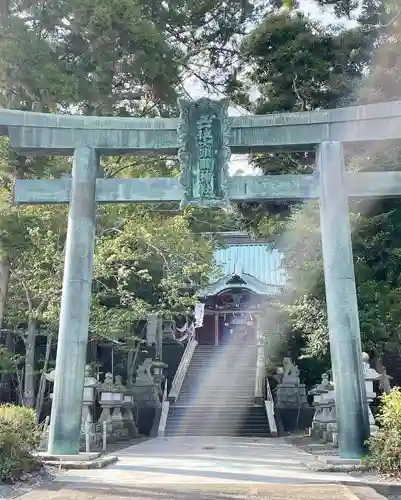 大頭龍神社の鳥居