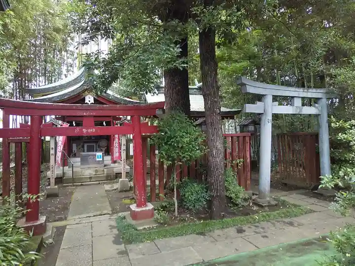 鷺宮八幡神社の末社・摂社