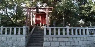 楠原稲荷の鳥居