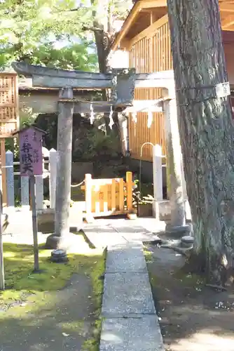 仲町氷川神社の鳥居