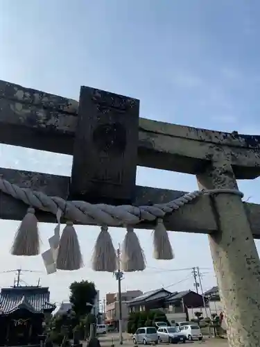 月読神社の鳥居
