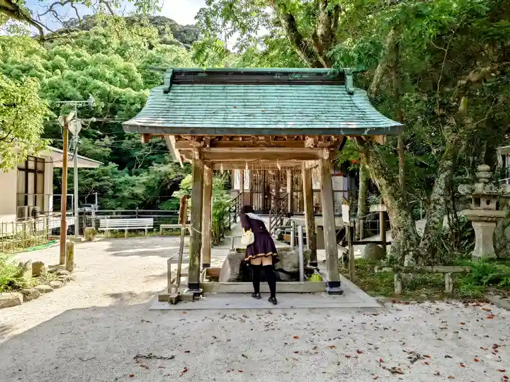 志賀海神社の手水舎