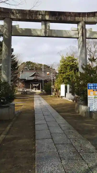 茂原八幡神社の鳥居