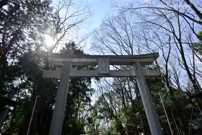 谷保天満宮の鳥居