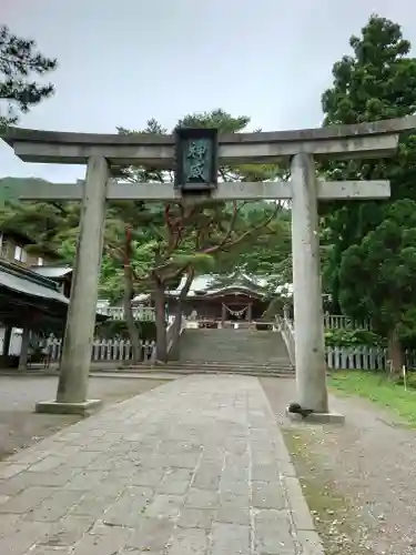 函館八幡宮の鳥居