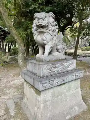 豊國神社の狛犬