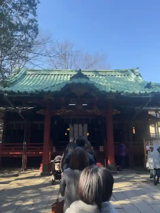 赤坂氷川神社の本殿・本堂
