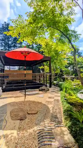 感通寺の庭園