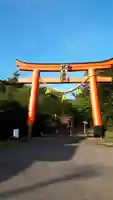 虻田神社の鳥居