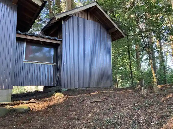 大白神社(越畑)の本殿・本堂