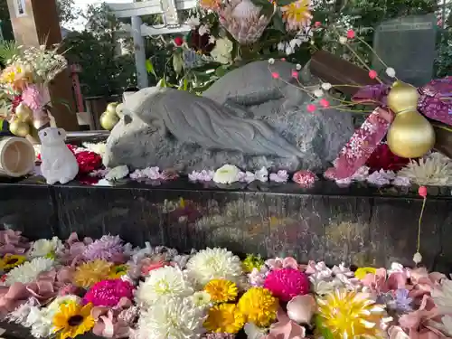 亀ケ池八幡宮の手水舎