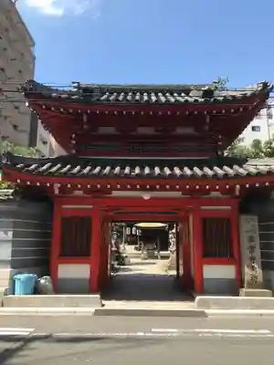 法案寺南坊の山門・神門