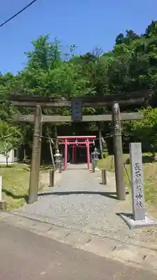 長石稲荷神社の鳥居